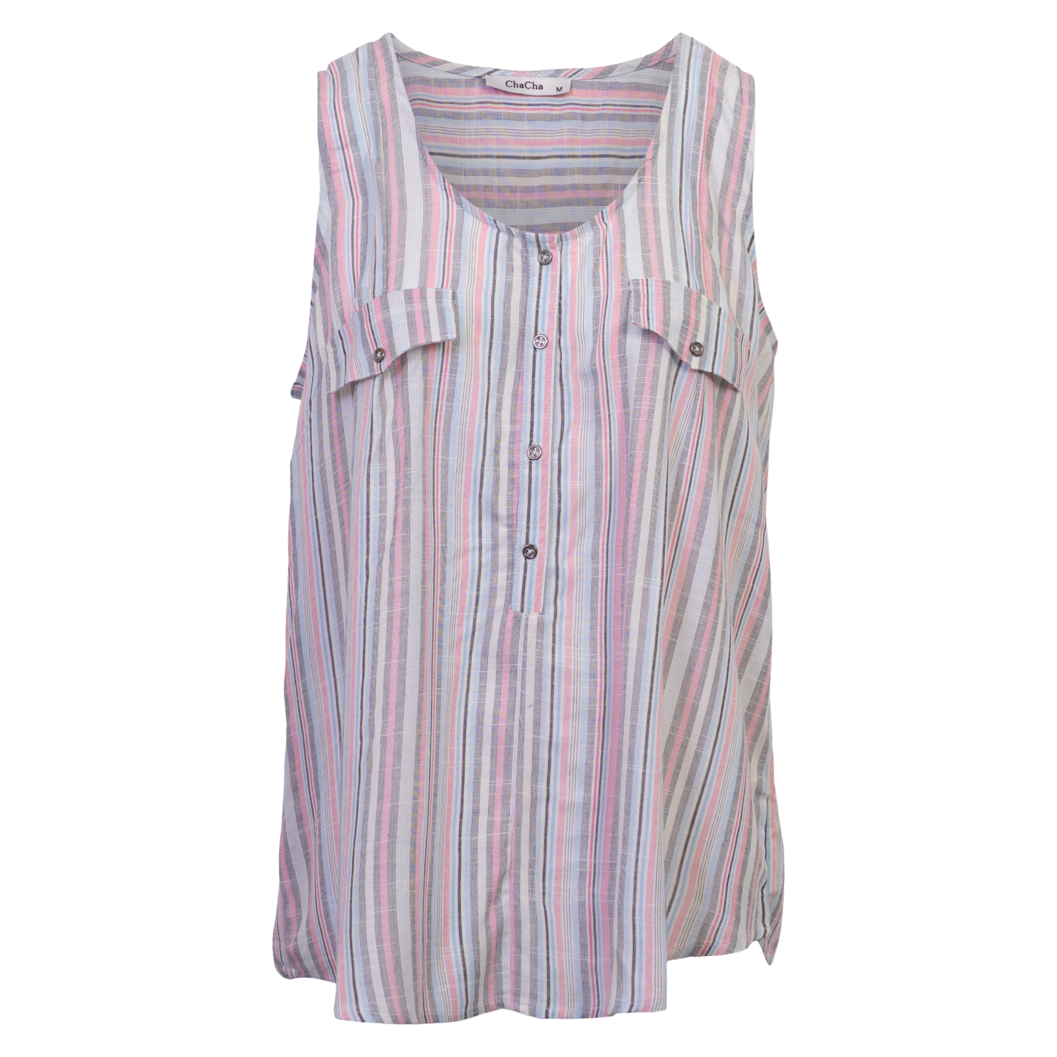Chacha Dame Top Stripe