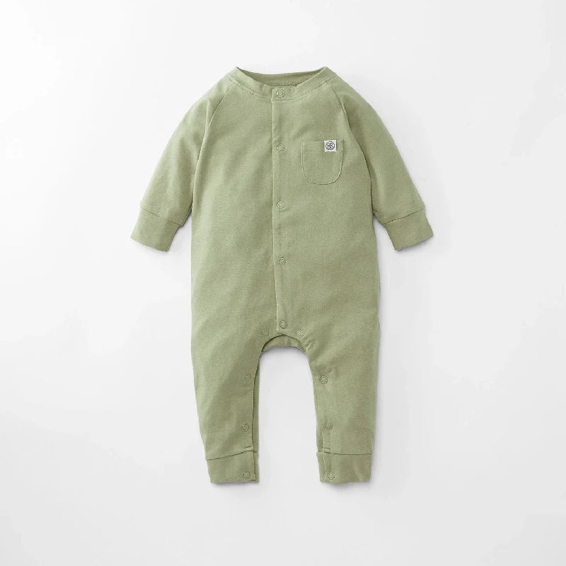 Cloby Uv Playsuit Olive Green  62 68