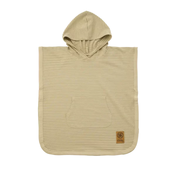 Cloby Uv Poncho Sandy Beach Olive Green   -  år