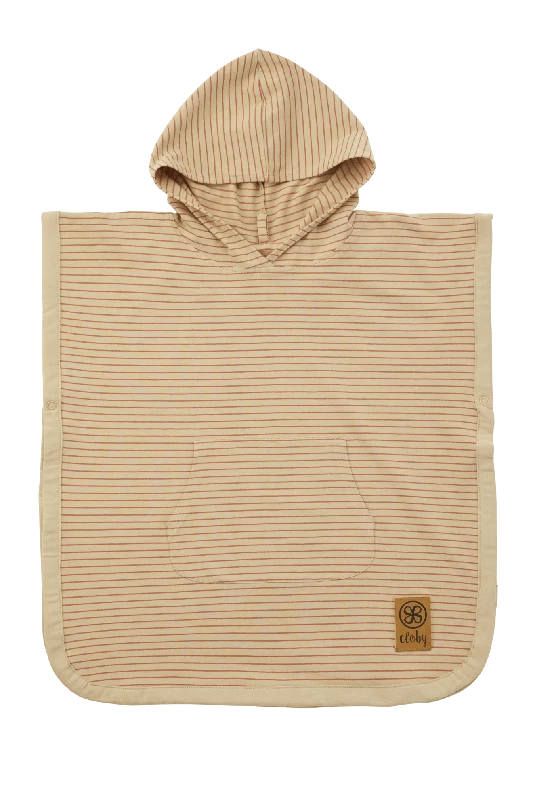 Cloby Uv Poncho  -  år Sandy Beach Ginger Spice