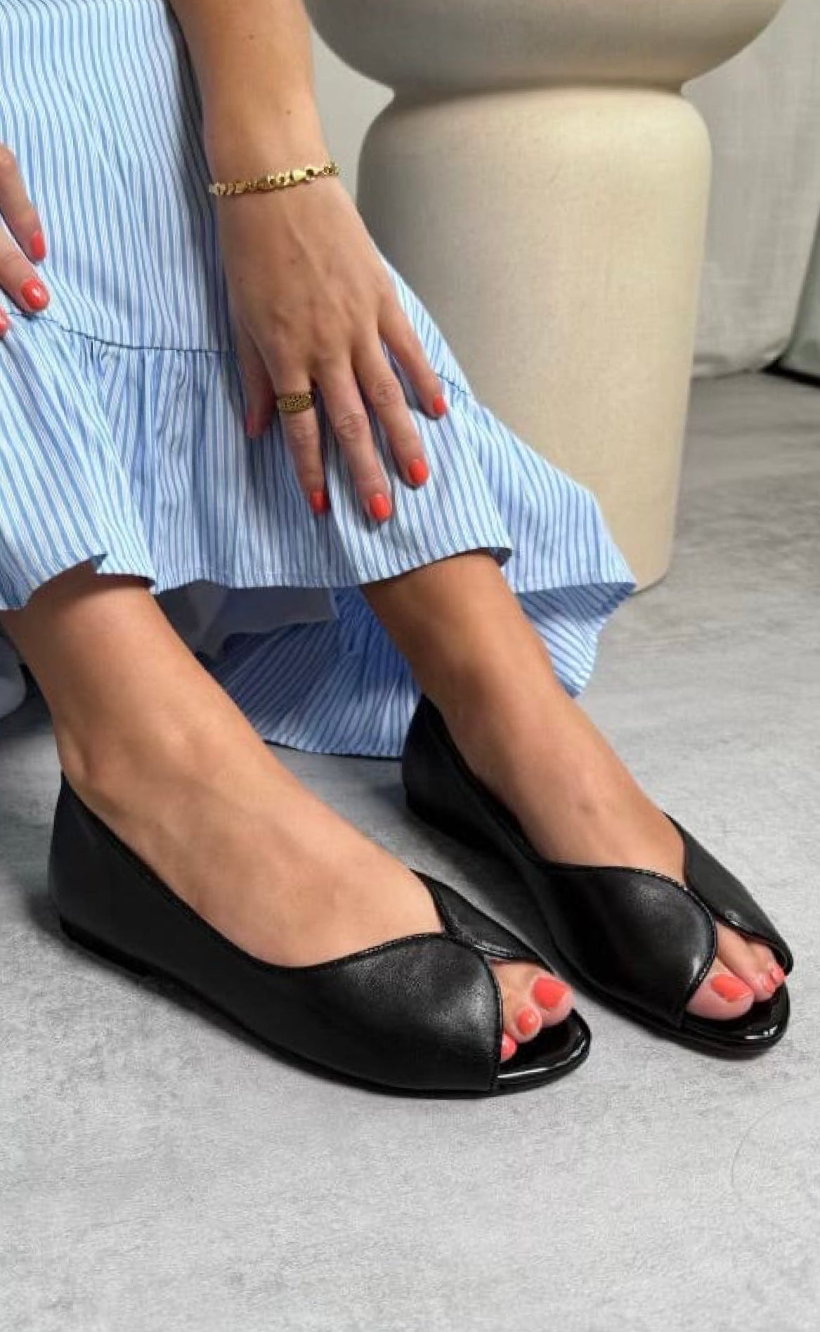 Copenhagen Shoes Ballerina Like Melody Black