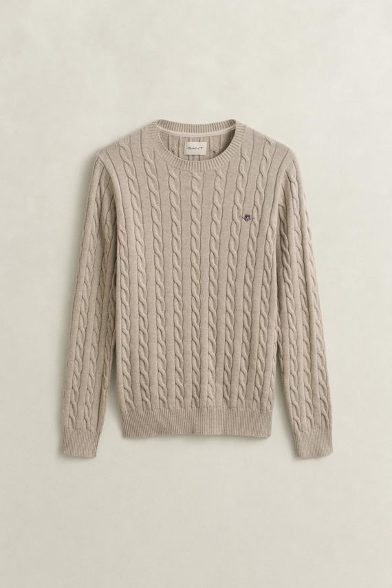Cotton Cable  -neck