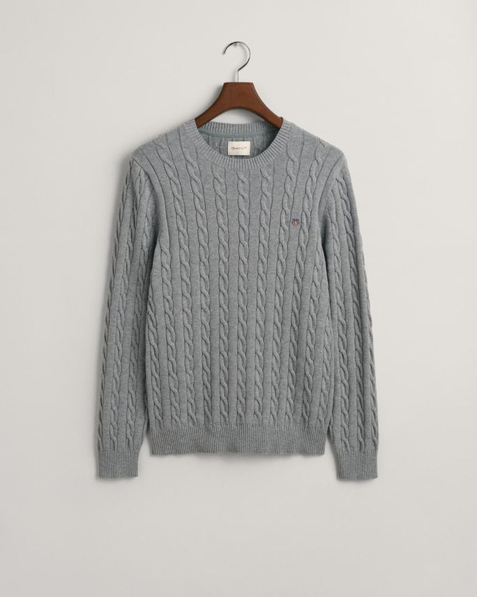 Cotton Cable  -neck