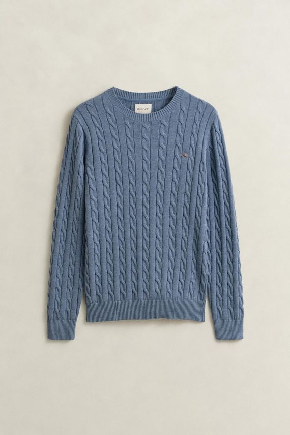 Cotton Cable  -neck