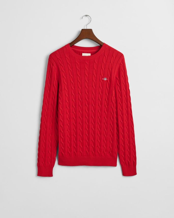 Cotton Cable  -neck