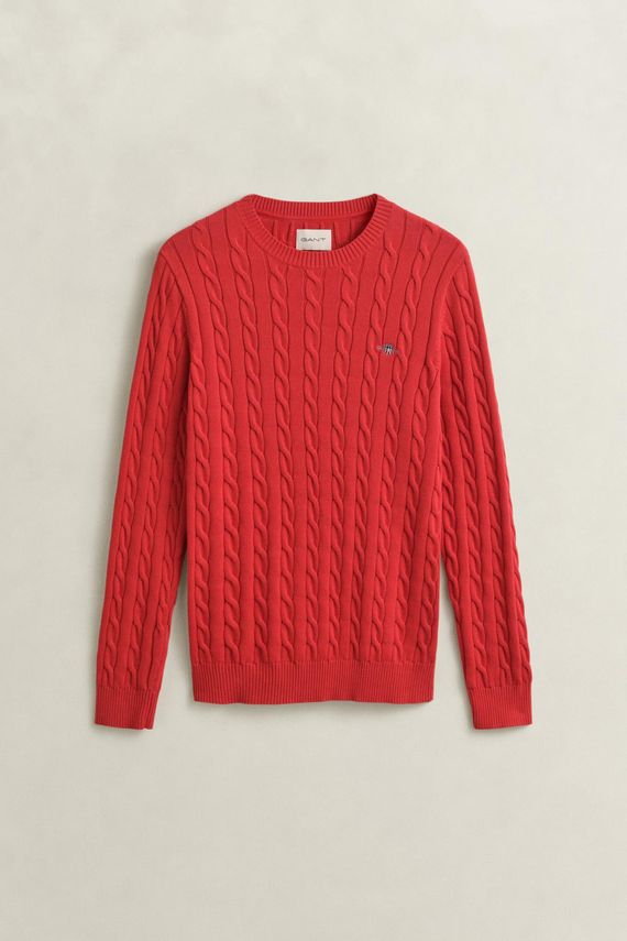 Cotton Cable  -neck