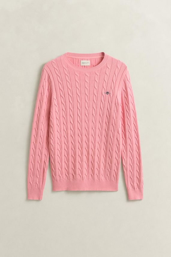 Cotton Cable  -neck