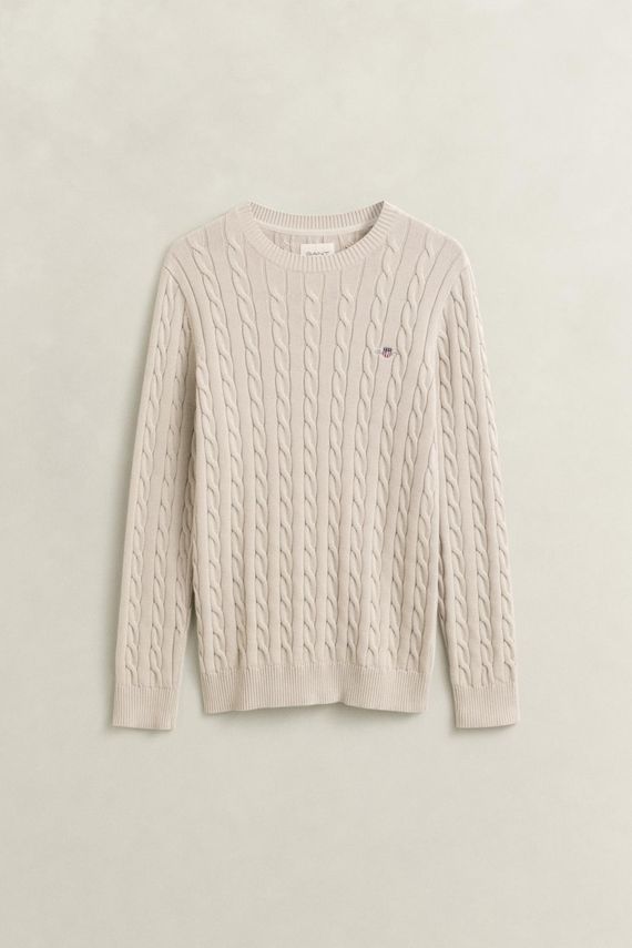 Cotton Cable  -neck