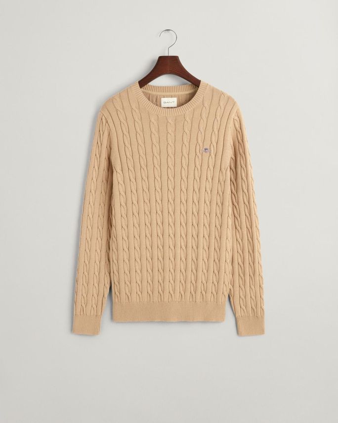 Cotton Cable  -neck