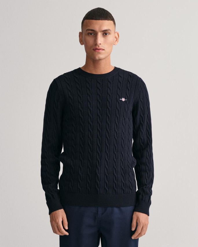 Cotton Cable  -neck