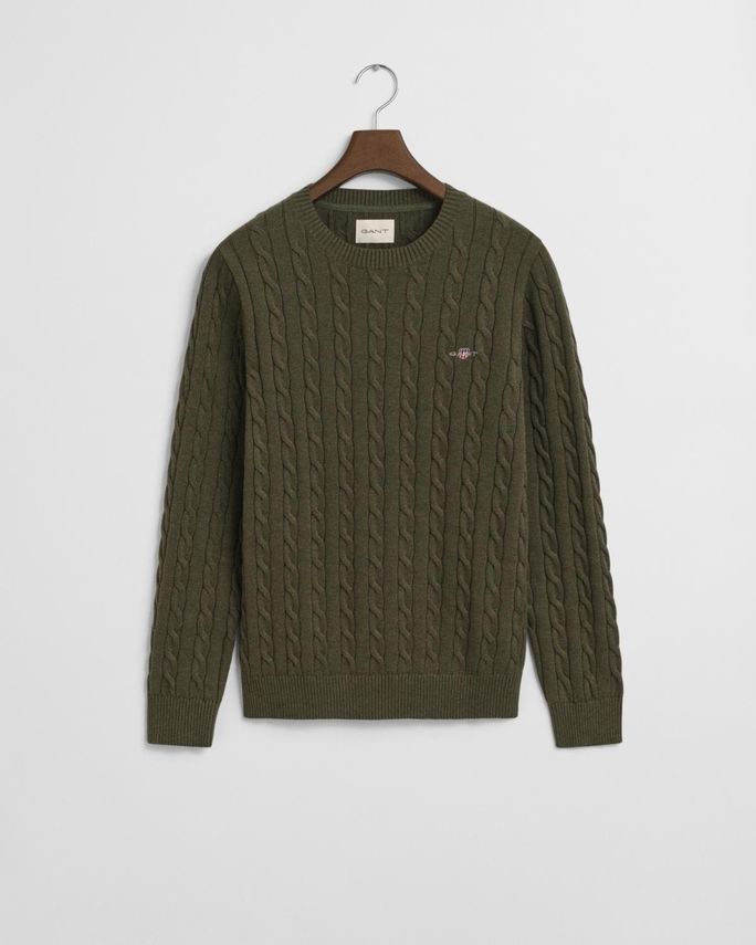 Cotton Cable  -neck