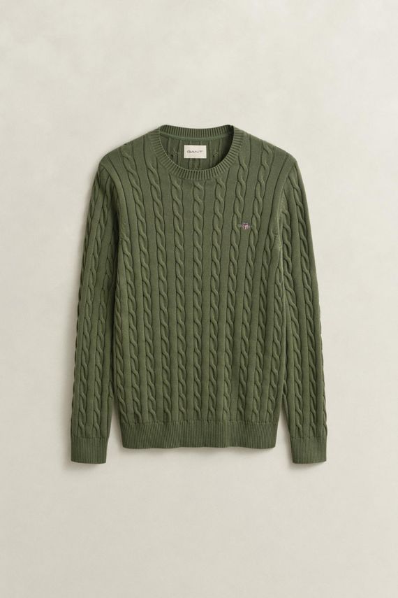Cotton Cable  -neck