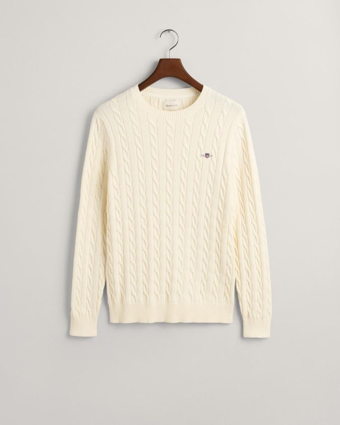Cotton Cable  -neck