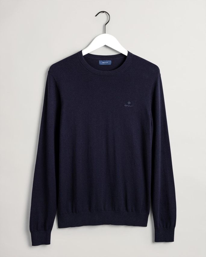 Cotton Cashmere  -neck Denim