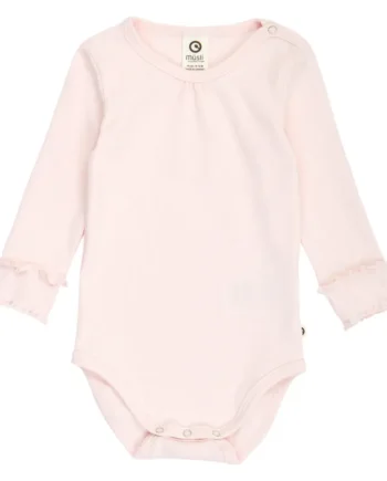 Cozy Me Rib Deco Langærmet Body Primrose 92