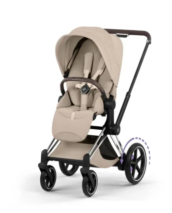 Cybex  -priam Klapvogn Style Cozy Beige Chrome Brown