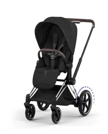Cybex  -priam Klapvogn Style Sepia Black Chrome Brown