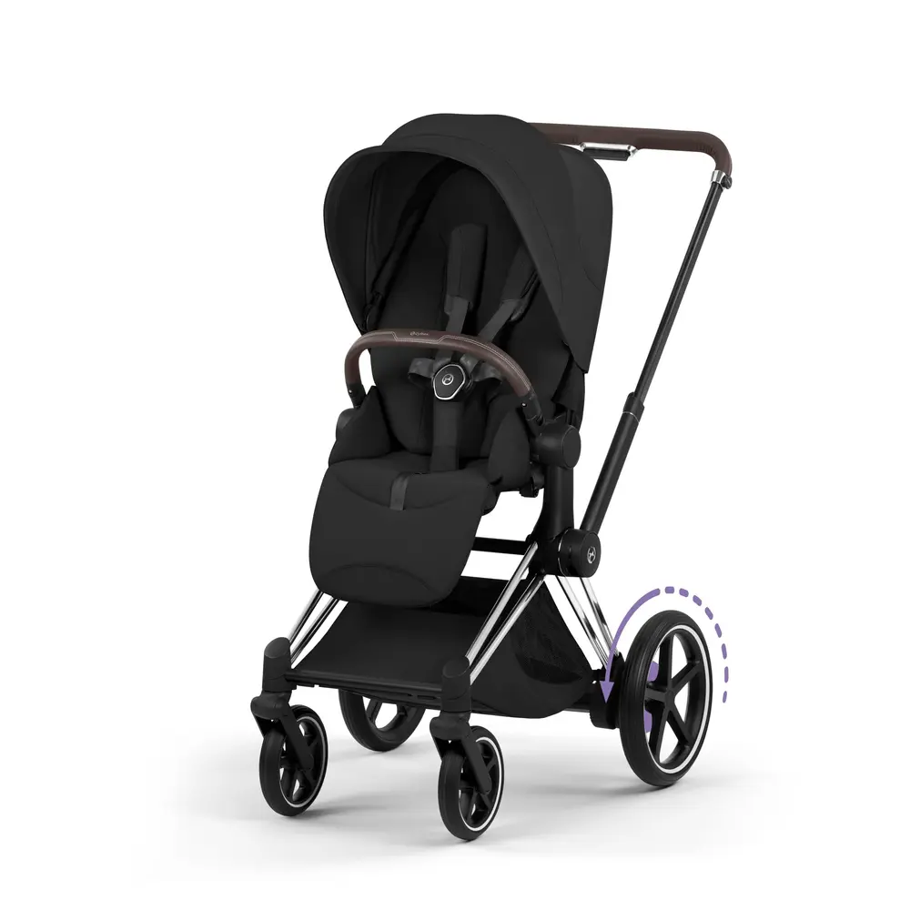 Cybex -priam Klapvogn Style Sepia Black Chrome Brown