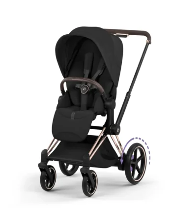 Cybex  -priam Klapvogn Style Sepia Black Rosegold