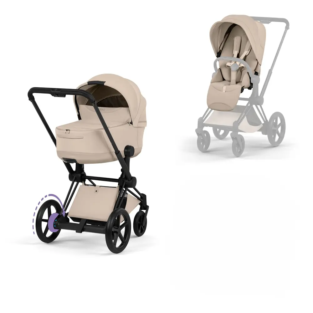 Cybex -priam Kombivogn Style Cozy Beige Matt Black