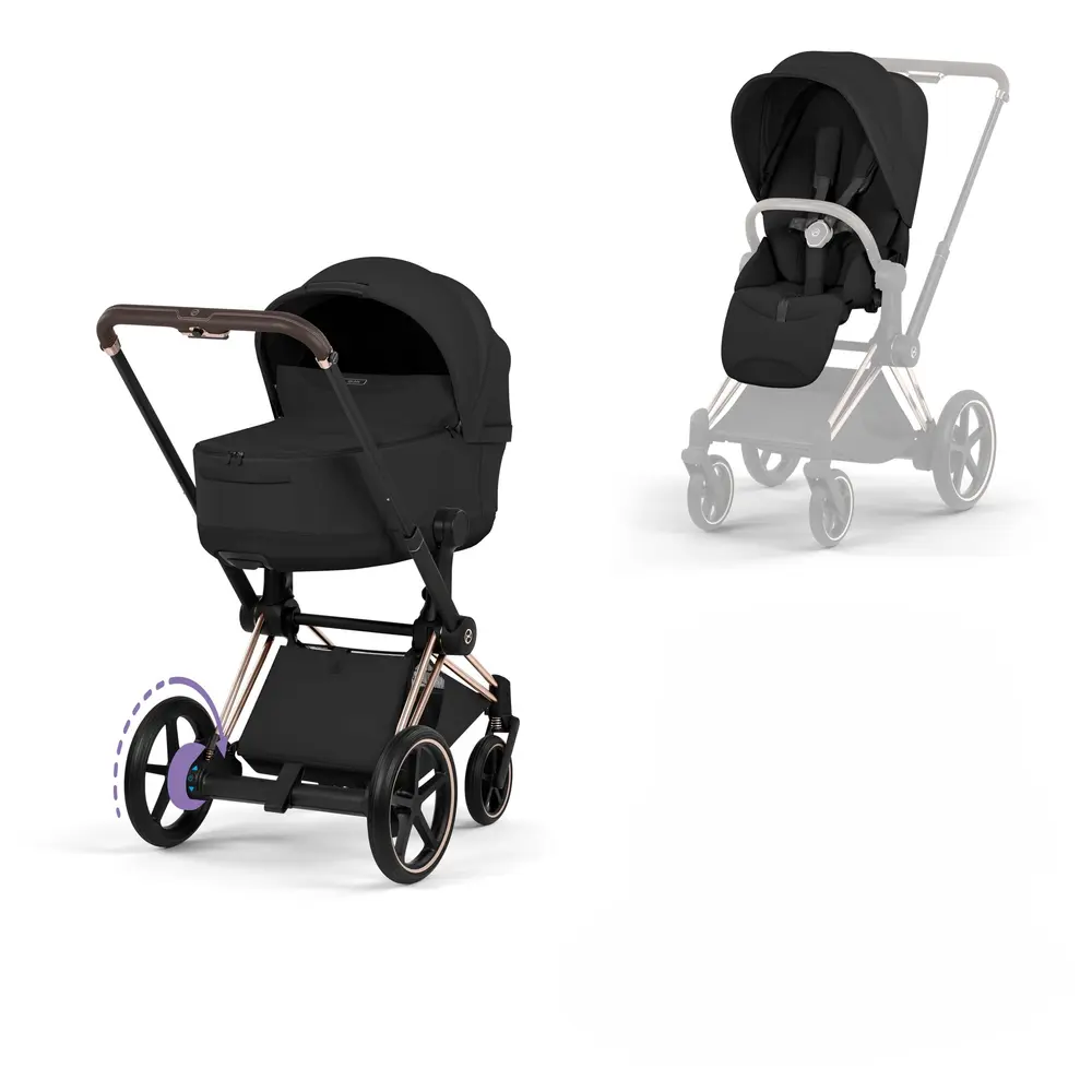 Cybex -priam Kombivogn Style Sepia Black Rosegold