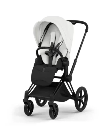 Cybex Priam Klapvogn Style Off White Matt Black