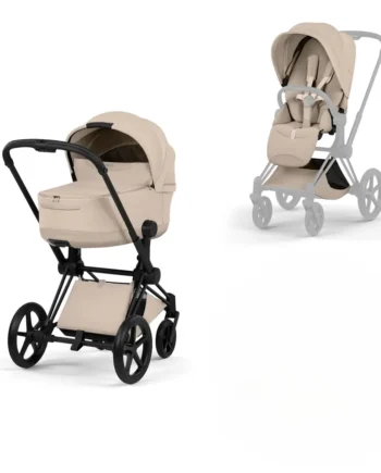 Cybex Priam Kombivogn Style Cozy Beige Matt Black