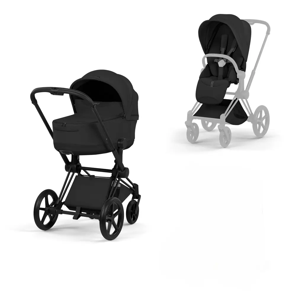 Cybex Priam Kombivogn Style Sepia Black Matt Black
