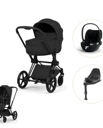 Cybex Priam Style Kombivogn Inkl  Cloud   Plus Og Base   Sepia Black Matt Black