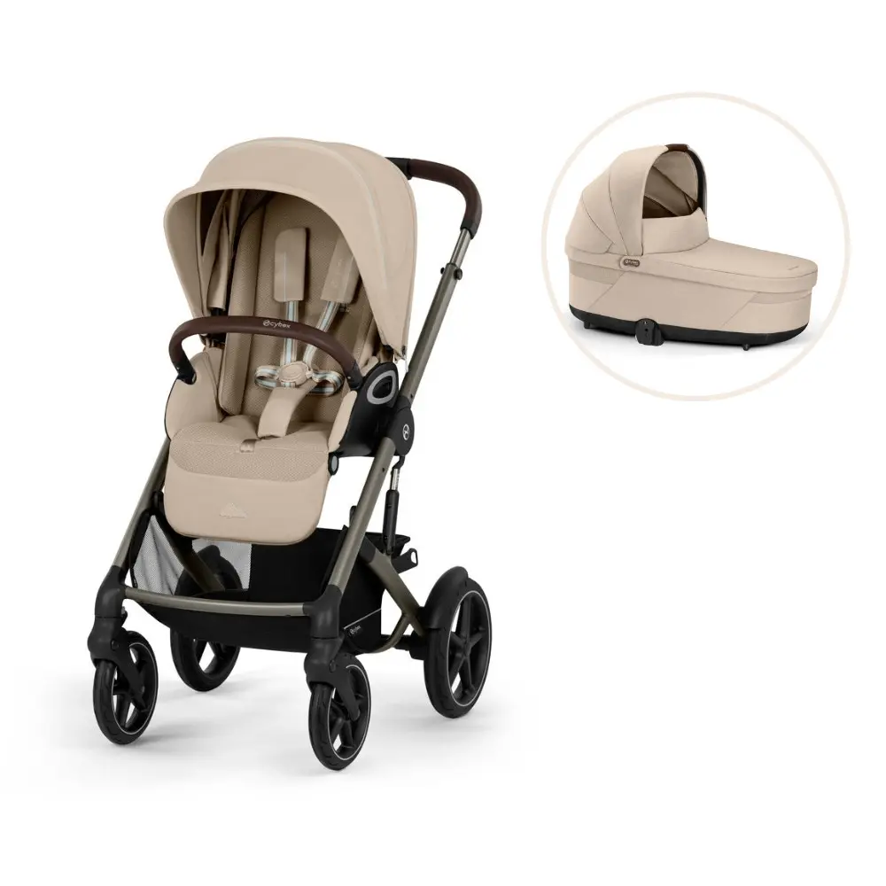 Cybex Talos Lux 2026 Inkl Liggedel Almond Beige