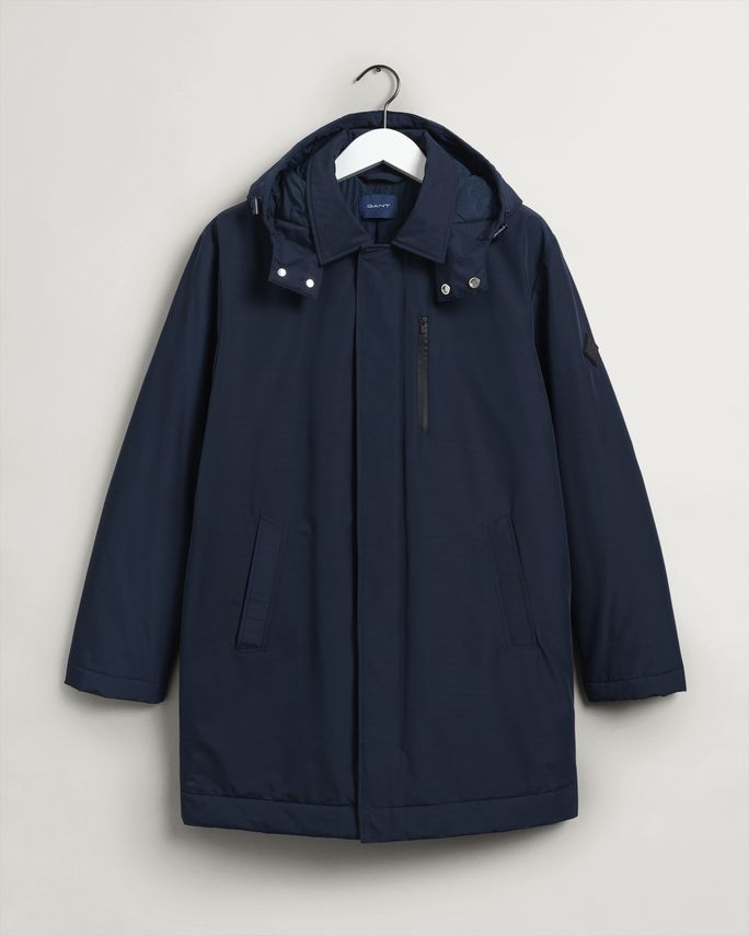 D1  Padded Car Coat Marine