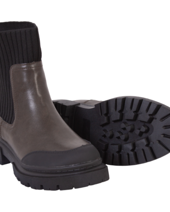 Dame Støvler Khaki Sort 37