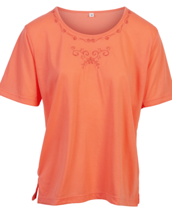 Dame  -shirt Fersken