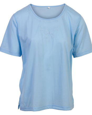 Dame  -shirt Lyseblå