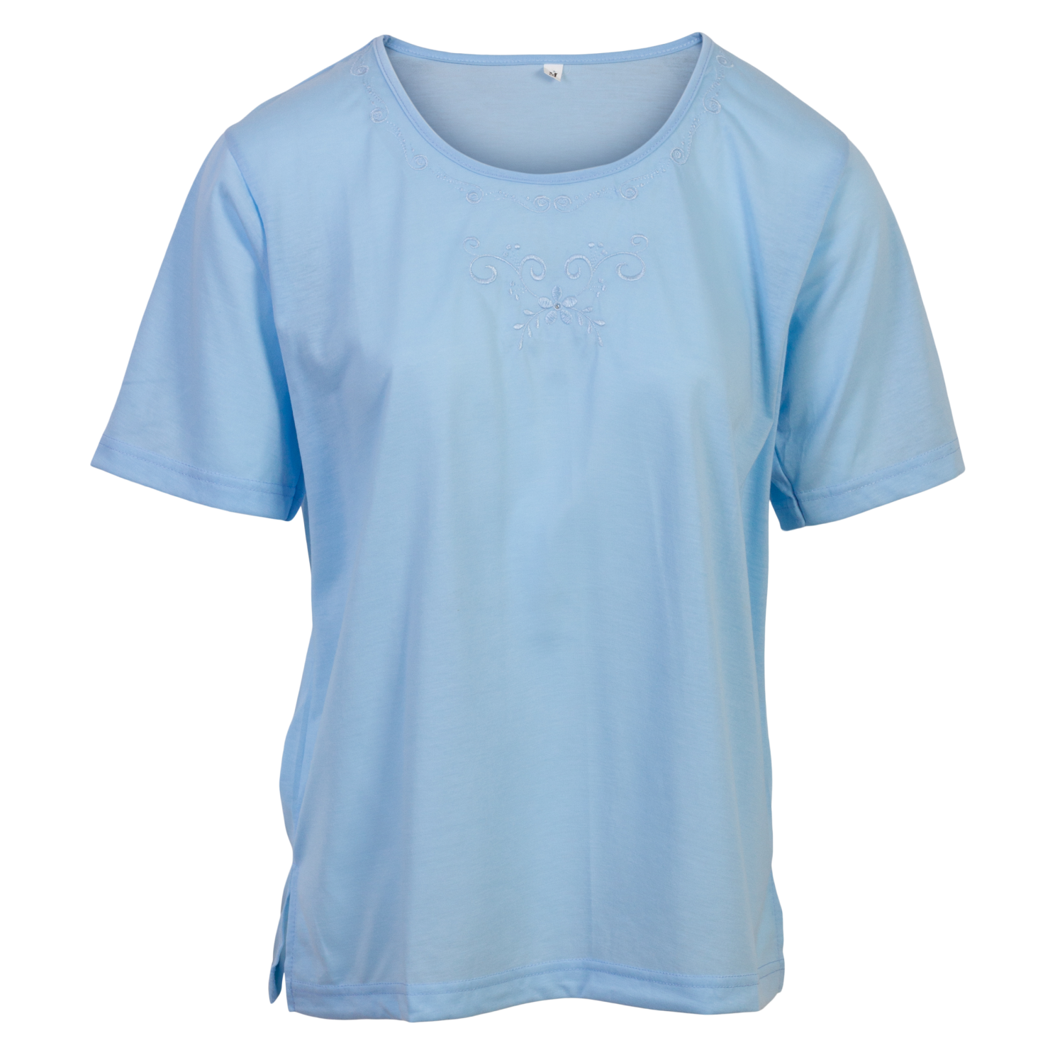 Dame  -shirt Lyseblå
