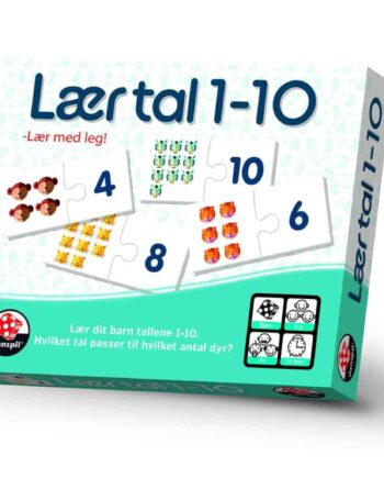 Danspil Lær Tal  -10