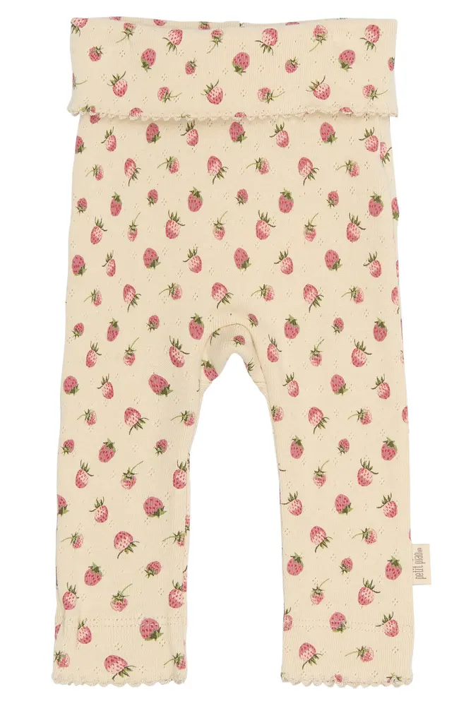 Dea High Waist Leggings Fog Strawberry Aop 74 Cm
