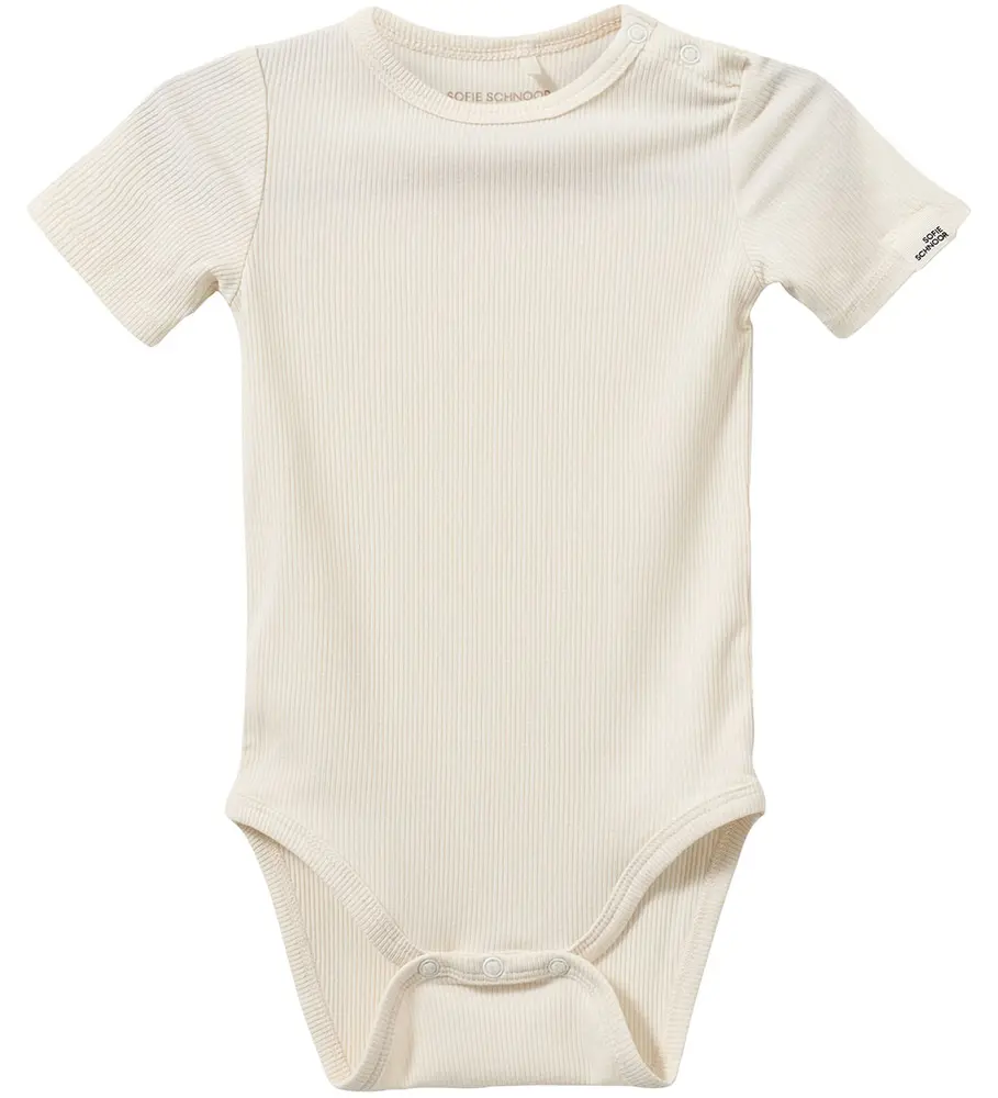 Dicte Kortærmet Body Off White 62