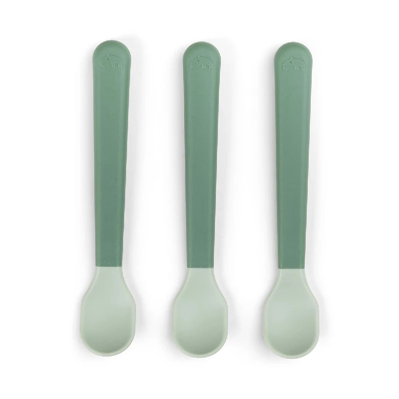 Done By Deer Foodie Easy Grip Babyske   Pak Grøn
