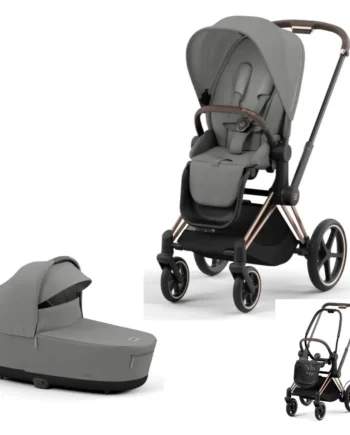 -priam Kombivogn Mirage Grey Rosegold