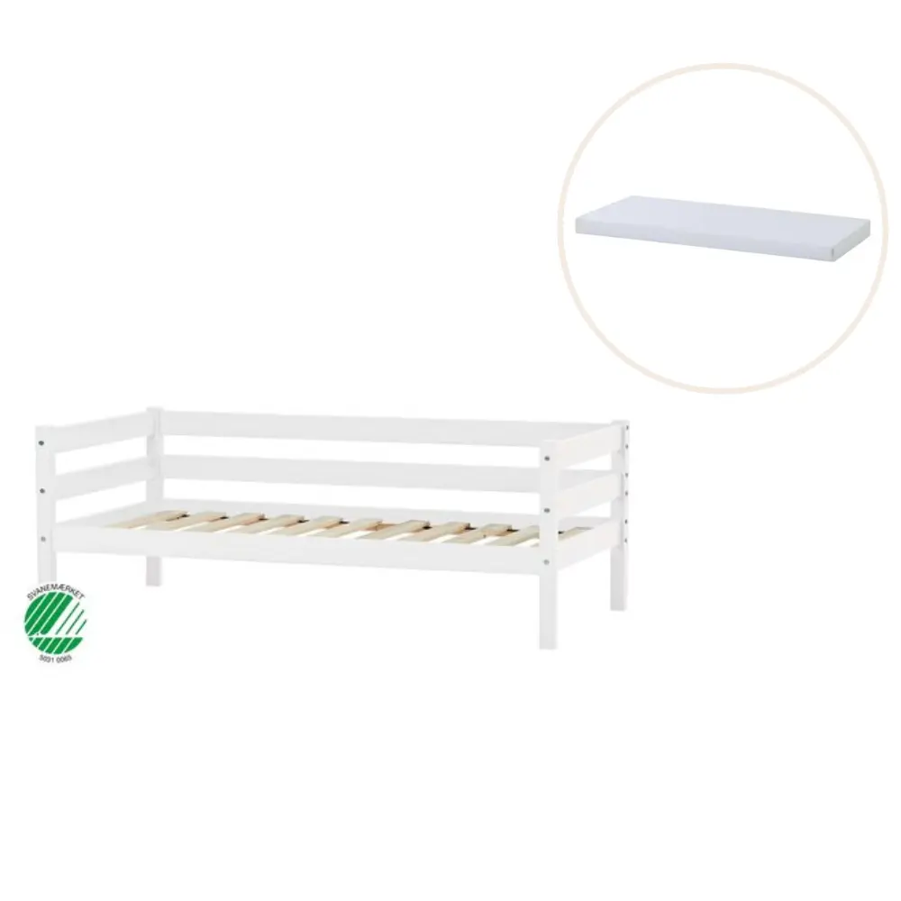 Eco Comfort Juniorseng Med Madras 70x160 Cm Hvid