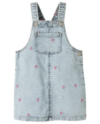 Elina Denim Spencer Light Blue Bleached Denim 98