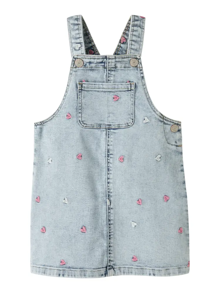 Elina Denim Spencer Light Blue Bleached Denim 98