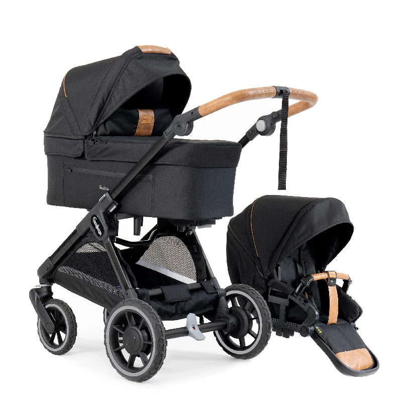 Emmaljunga Sento Flat Combi Outdoor Black