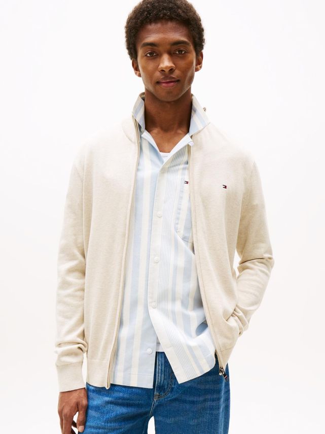 Essential Cotton Zip Thru