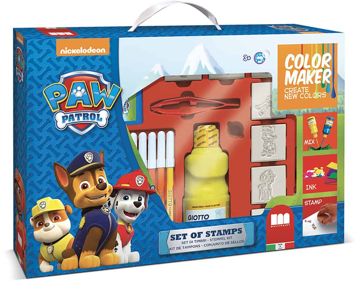 Farve Og Malesæt Paw Patrol Dreng