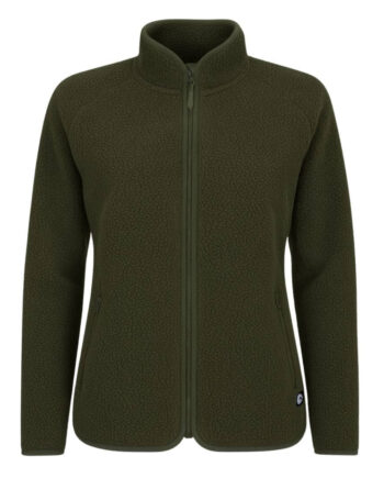 Fleecetrøje Dame   Treklife Sherpa V2   Grøn