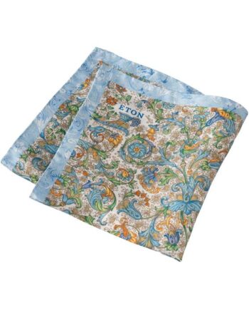 Floral Silk Pocket Square