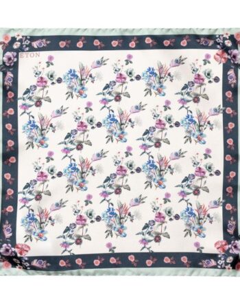 Floral Silk Pocket Square