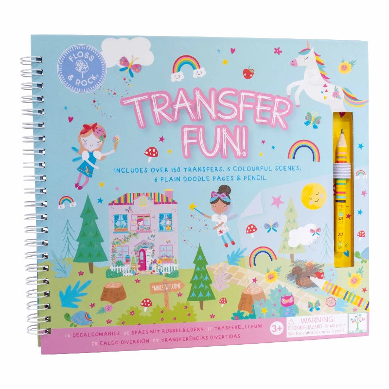 Floss   Rock Transfer Fun Rainbow Fairy